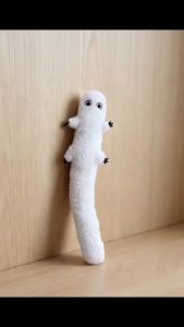 40cm White Brushbuddy Anime Plushie Soft Shape Can BeBent Anime Exquisite Cartoon Character Figure Doll Gift For Boys And Girls
