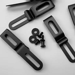 1 Set KYDEX IWB HOLSTER CLIPS K-Sheath Belt Clip - Includes 2 Screw Sets