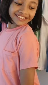 KAOS POLOS SAKU KANTONG ANAK LAKI LAKI PEREMPUAN LENGAN PENDEK PREMIUM BAHAN COTTON COMBAD 30s