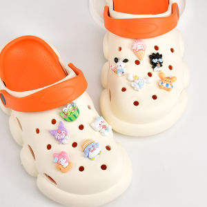 Premium Croc Shoes Accessories from POVOERYU Ideal for DIY Childrens Footwear Decoration with Cartoon Flowers and Rhinestones