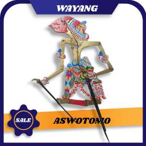 ASWATAMA (KURAWA) TOKOH WAYANG KULIT WAYANG MAINAN BAHAN KERTAS KARTON DUPLEK WAYANG KERTAS WONOGIRI