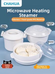 CHAHUA | Nồi Hấp An Toàn Khi Sử Dụng Lò Vi Sóng