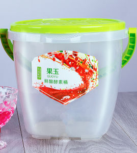 ถังหมักนมข้น 10 ลิตร พลาสติกเกรดอาหาร อุปกรณ์ทำน้ำส้มสายชู ปิดฝาป้องกันอากาศได้ดี ปั๊มลมอัตโนมัติ ถังหมักนมข้นสำหรับใช้ในบ้าน