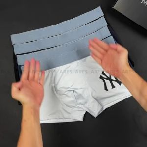 Quần lót nam quần boxer NY nhiều màu chất thun lạnh kháng khuẩn co giãn 4 chiều phong cách nam tính - Underwear Men