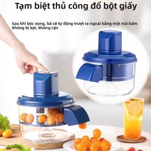 Máy Gọt Vỏ Nho Tự Động Bằng Điện Công Cụ Gọt Vỏ Trái Cây Rảnh Tay Cho Trái Cây Và Trái Cây Lưỡi Dao Bằng Thép Không Gỉ Dễ Dàng Gọt Vỏ