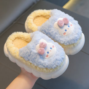 BENBENZHU | Childrens Winter Anti-slip Warm Slippers