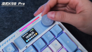 Lingbao K98 Pro (Star Ripple) 101 Key RGB Three Mode Wired/Bluetooth/2.4G Mechanical Gaming Keyboard 10000mAh Battery