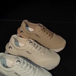 JORLU Sepatu Sneakers Wanita Kets Putih Valor A671