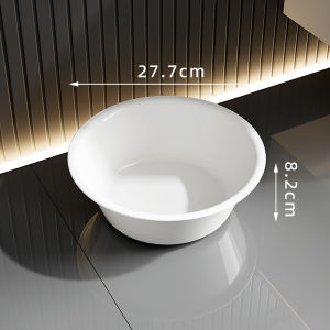 Thickened Plastic Water Bucket Portable Bathing Water Bucket with Lid for Home Use Laundry Bucket Student Dormitory Use