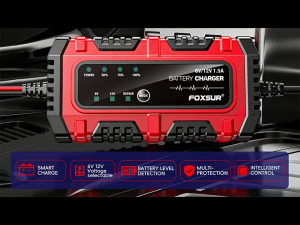 6V-12V Auto Fast Smart Battery Charger Automatic Voltage For Car Motorcycle Full Intelligent Universal Repair Type