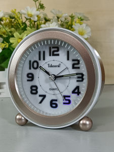 Modern Minimalist Uranus Alarm Clock Silent Multi-Function Nordic Style Large Volume Quartz Clock for Primary School Students