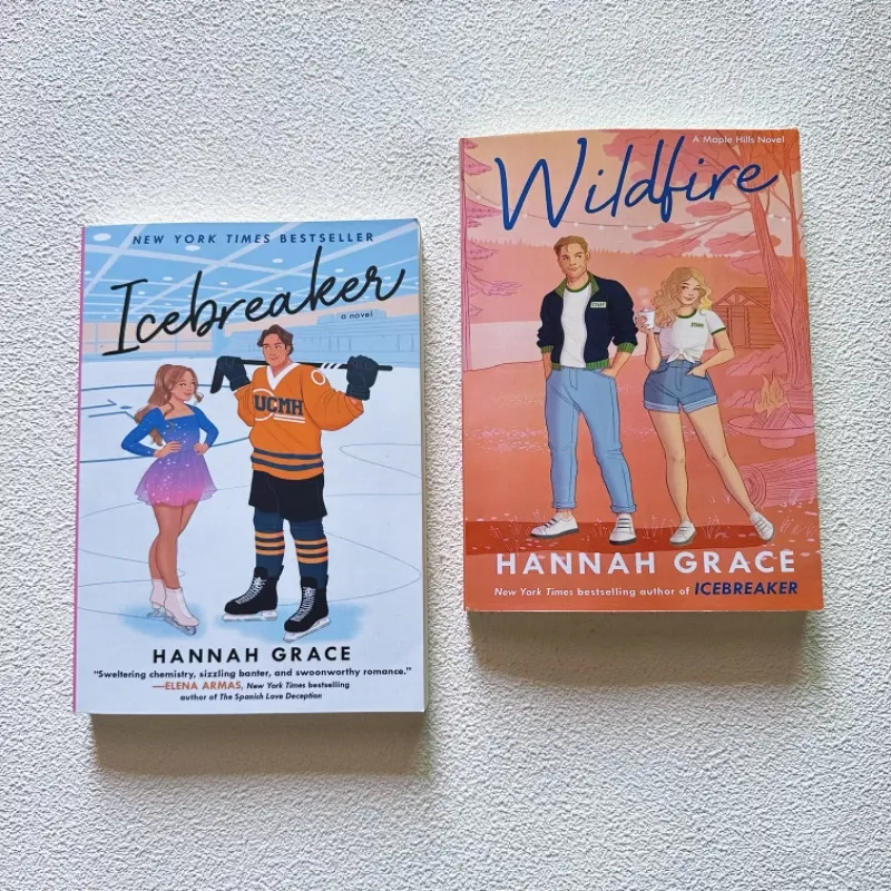Icebreaker,Wildfire The Maple Hills Series by Hannah Grace English