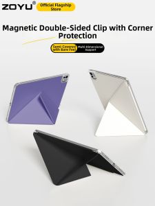 Zoyu | Corner Protection Magnetic Double-sided Case for iPad 10th Generation with Pen Slot