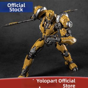 yolopark | Assemble Movable Yellow Cheetah Transforming Toy