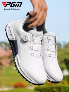PGM | Giày Golf Chống Nước Bền Đeo Có Thiết Kế Nút Lò Xo