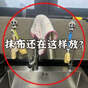 Giá Treo Khăn Quét Xoay Bằng Van Bơm Gắn Tường Nhiều Thanh Treo Khăn Quét Túi Thoát Nước Bồn Rửa Giá Đỡ Dụng Cụ Vệ Sinh Gia Đình