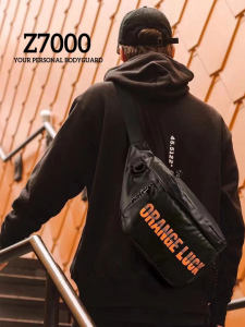 Z7000 New 7A Antibacterial Waterproof Wear-resistant Casual Mens Crossbody Bag Fashionable All-match Leisure Tote Bag
