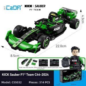 CaDA | Licensed F1 Car Building Block Kit