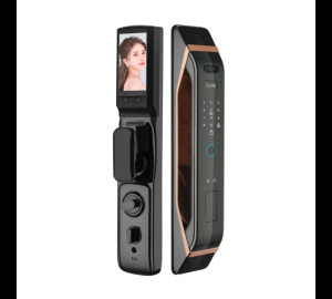 Khóa cửa vân tay Hubert HB CG87 Copper khóa thông minh Face ID tích hợp app wifi..