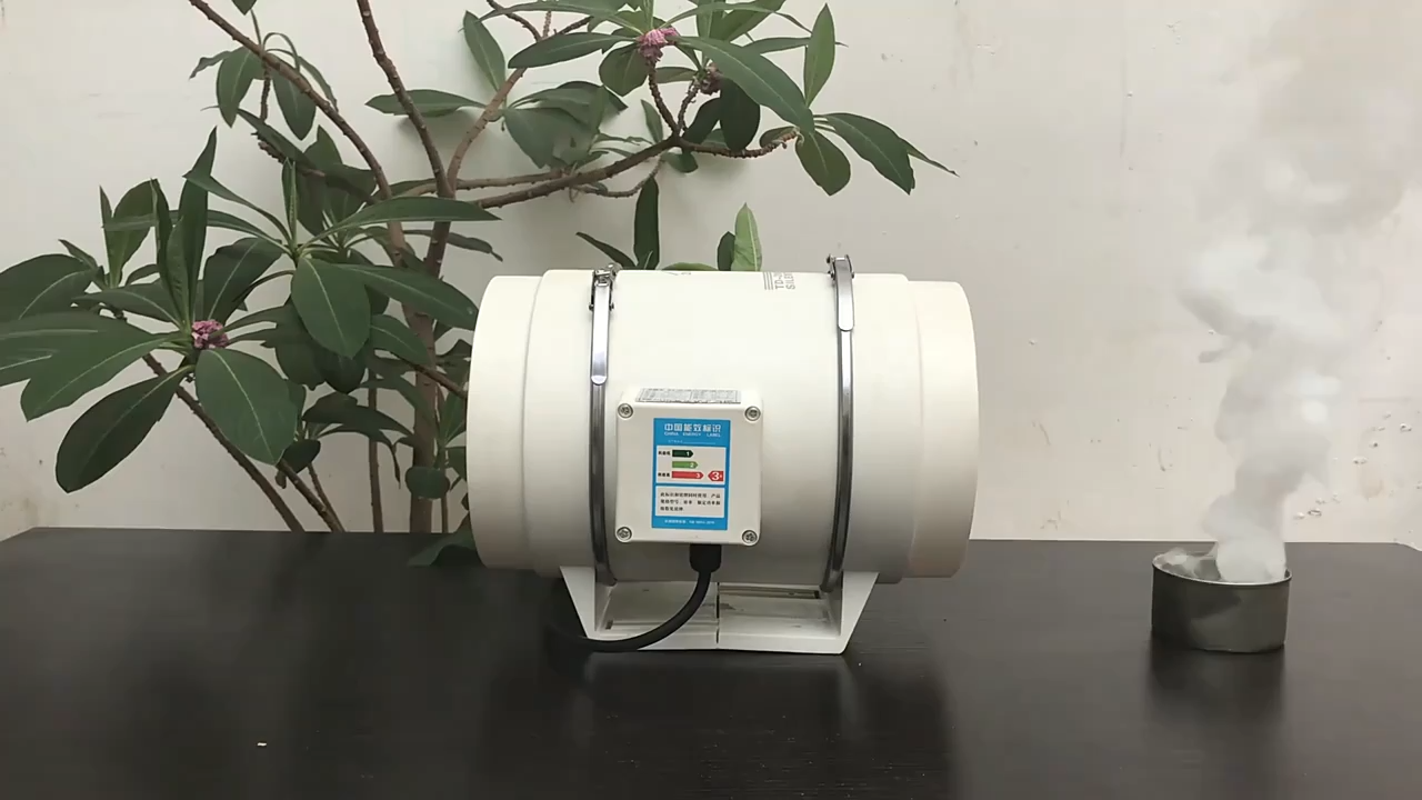 4 Inch Inline Duct Fan Booster Exhaust Blower Hisap Air Cooling Vent Untuk Tudung Dapur/Kamar Mandi