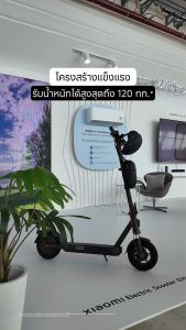 Xiaomi Electric Scooter Elite｜มอเตอร์ไร้แปรงถ่านพร้อมเซ็นเซอร์ฮอลล์｜ระบบกันสั่นสะเทือนจากสปริงคู่ด้านหน้า｜ยางไร้ยางในขนาดเส้นผ่านศูนย์กลางใหญ่
