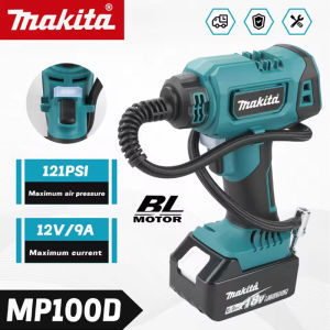 Makita | Makita Matching Cordless Tyre Inflator Tool Auto Bicycle Sporting Goods Inflator Fit 18V LXT Lithium Batteries
