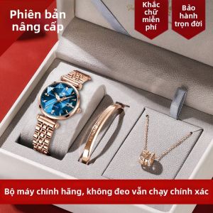 OLEVS | Đồng Hồ Nữ Sinh Viên Quartz Điện Tử Elegance Chống Nước