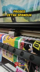 Cetak X Banner Stand 1 Set Rangka Tiang Desain Custom Premium