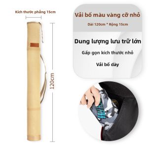 JIAZHIDIAO | Túi Vải Bền Đựng Cây Đào Cá