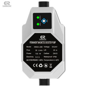 EURORECAR Household Automatic Booster Pump DC 24V Small Tap Water Pump Solar Water Heater Shower Booster Water Pump 150W