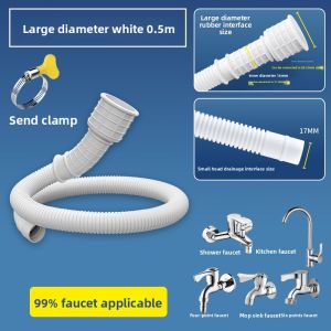 SUNINLIFE | Extendable Water Hose Plastic Drainage Pipe