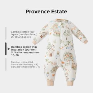 GELINI | Kick Proof Baby Sleep Bag Cotton Silk Separated Legs