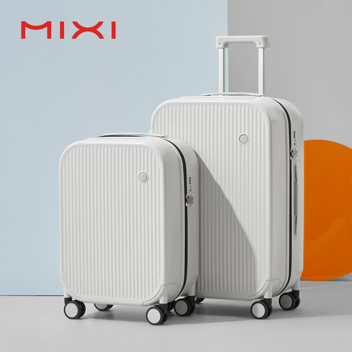 Mixi Striped Travel Luggage 16 Inch Cabin Size Luggage 20 Inch Carry On  Luggage Lightweight Hand Carry Case 24 Inch PC Spinner Suitcase 26 Inch  Large