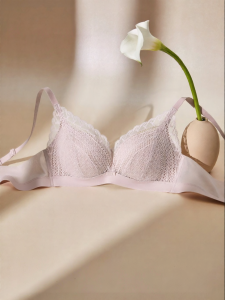 ManiForm | Comfortable Wireless Gather Bra Lace Support Underwear