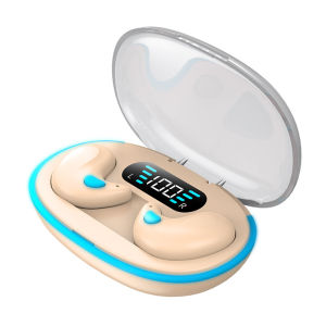 Ultra‑Mini Comfort Sleep In‑Ear Earbuds Bluetooth Wireless Headphones Portable Audio Headset for Side Sleepers Small Ear Canals