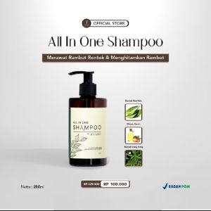 [Approved by dr Elvin Gultom] Jevarine All In One Shampoo - Penyubur Penghitam dan Anti Rontok