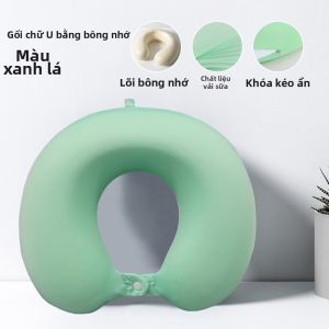 GUANGMANZHI | Gối Du Lịch Hình U Bằng Foam Nhớ Hình Băng Tơ