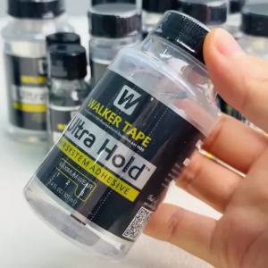 Wholesale Walker Tape Ultra Hold Lace Wig Glue Waterproof Transparent Lace Adhesive for Hair Replacement Brush-on Glue