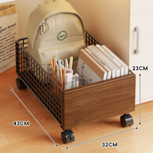 evesigar | Book Storage Trolley Cart