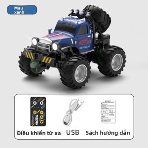 JJRC | Xe tải quái vật RC 4WD hợp kim 1:64