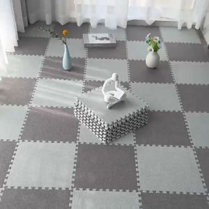 【COD】30X30CM Baby Puzzle Mat  Four Seasons Cotton and Linen Foam Floor Mat Thickened Spliced Floor Mat Childrens Puzzle Floor Mat Soundproofing Mat Bedroom Carpet Crawling Childrens Carpet Anti-slip Mat Childrens Foam Floor Mat