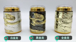 Portable Electric Shaver Dragon Engraved IPX6 Waterproof Rechargeable Mini Razor for Men CR