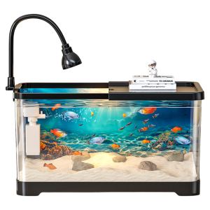HUICHONG | Compact Aquarium Filter and Oxygenator Eco-Decor Complete Set