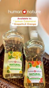 Human Nature Natural Dishwashing Liquid (No Harmful Chemicals)