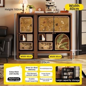 MEISD | Vintage Aesthetic Drawers for Living Room Storage