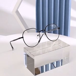 Korean Fashion Metal Frame glasses Anti-Blue light UV400 Protection Light Weight Men Women Designer Glasses Ocean Film Frame glasses Full Rim