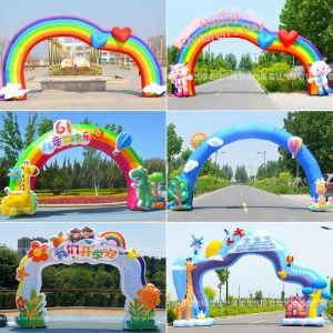 yishujia office | Celebration Inflatable Arch Cartoon School and Kindergarten Use