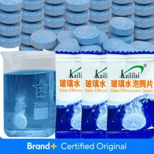 Solid Car Windshield Cleaner Effervescent Tablets Windscreen Window Glass Dust Wiper Cleaning Tool Accessories 2-100PCS Amagi
