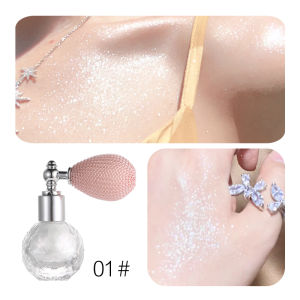 Phấn Bắt Sáng Ngọc Trai Phấn Bắt Sáng Kim Cương Phân Cực Long Lanh Chameleon Body Airbrush Phấn Mịn Cho Trang Điểm Cô Dâu Tiệc Hóa Trang Lễ Hội