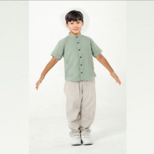 PROMO HARI INI FREE MANSET GAMIS PANJANG COUPLE KAFTAN KHADIJAH FAMILY BAJU AYAH & ANAK USIA 4-12THN BAHAN CERUTI BABY